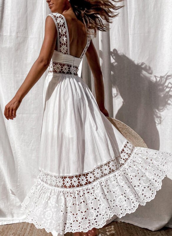 Gray Boho Dresses