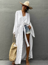 Load image into Gallery viewer, Bohemian Kimono Swimwear, Beach Boho Robe, Bikini Cover-ups
