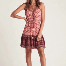 Load image into Gallery viewer, Strapless Mini Dress, Boho Dress
