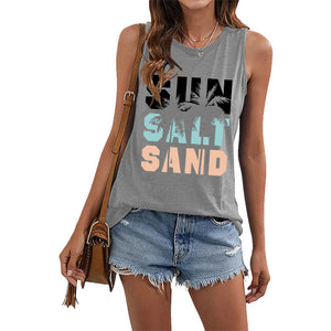 Sun Salt Sand ,Sleeveless Tops,Boho Vest