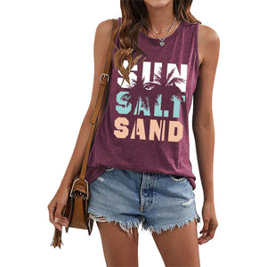 Sun Salt Sand ,Sleeveless Tops,Boho Vest