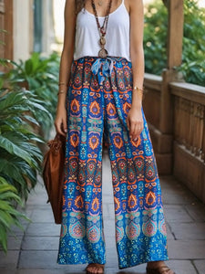 Multi Floral Print ,Bohemian Pants ,Boho Pant