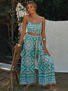 Boho Sets,Pants and Tops,Bohemian Outfits