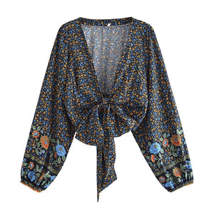 Bikini Cover-ups,Boho Shirts ,Floral Print