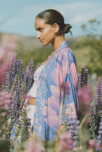 Load image into Gallery viewer, Star And Moon ,Bohemian kimono, Boho Cover-ups
