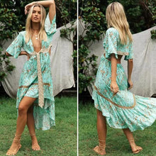 Load image into Gallery viewer, Boho Dress,Maxi Dress, Meilisa Floral
