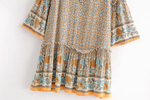 Load image into Gallery viewer, Mini Dress, Boho Sundress,Bohemian Cover up
