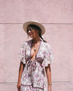 Boho Dress,Maxi Dress, Meilisa Floral