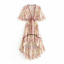 Load image into Gallery viewer, Boho Dress,Maxi Dress, Meilisa Floral
