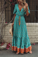 Load image into Gallery viewer, Maxi Dress, Boho Sundress,Floral print
