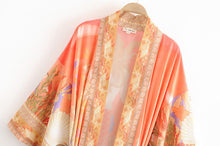 Load image into Gallery viewer, Boho Robe, Kimono Robe,Floral print
