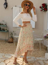 Load image into Gallery viewer, Beach Bohemian Skirts,Maxi  A-Line Boho Skirt
