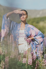 Load image into Gallery viewer, Star And Moon ,Bohemian kimono, Boho Cover-ups
