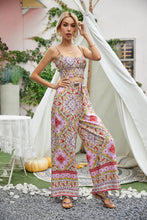 Load image into Gallery viewer, Boho Sets, Long Pants and Tops, Wild Flower
