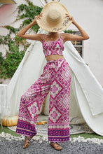 Load image into Gallery viewer, Boho Sets, Long Pants and Tops, Wild Flower
